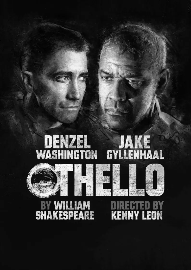 Poster for Othello starring Denzel Washington and Jake Gyllenhaal