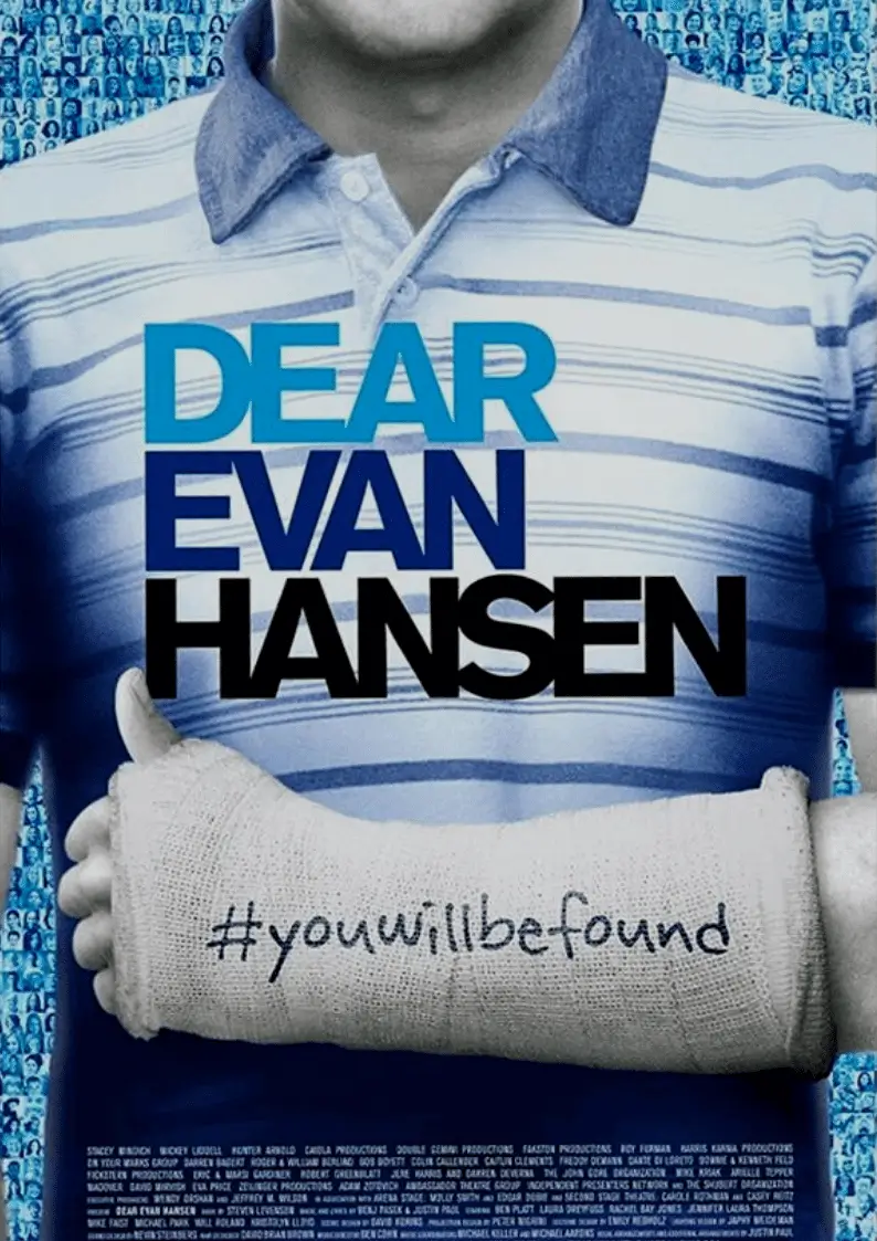 Dear Evan Hansen poster